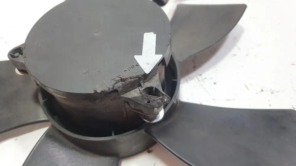 Ventoinha Radiador Tiida Sedan 2008 A 2013 Detalhe - Foto 7