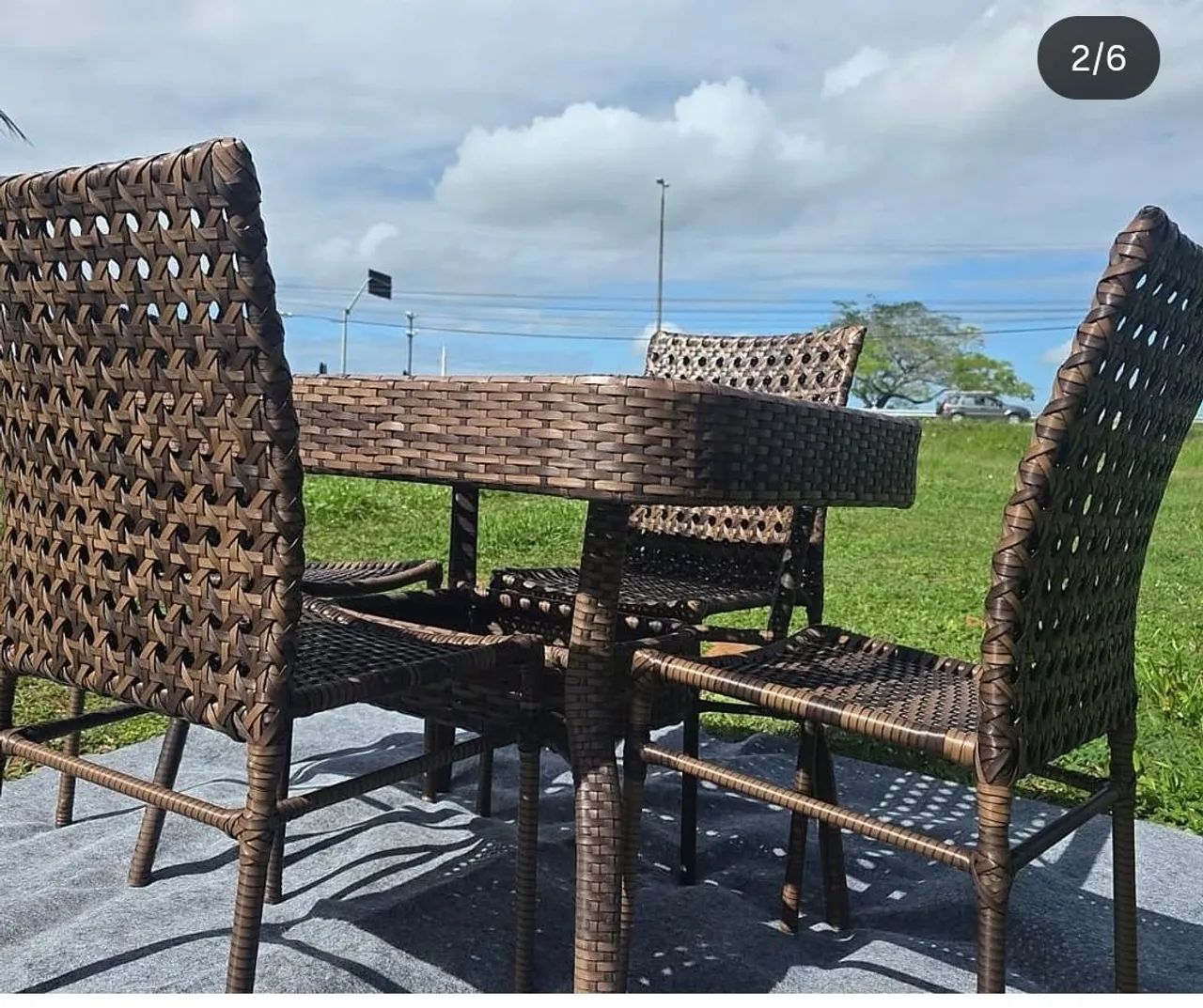 Conjunto de mesa Colmeia auto padrão - Foto 2