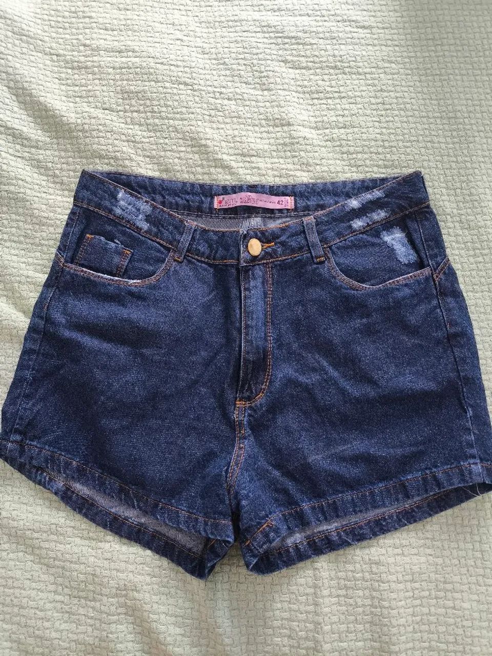 Short Jeans Cintura Alta 