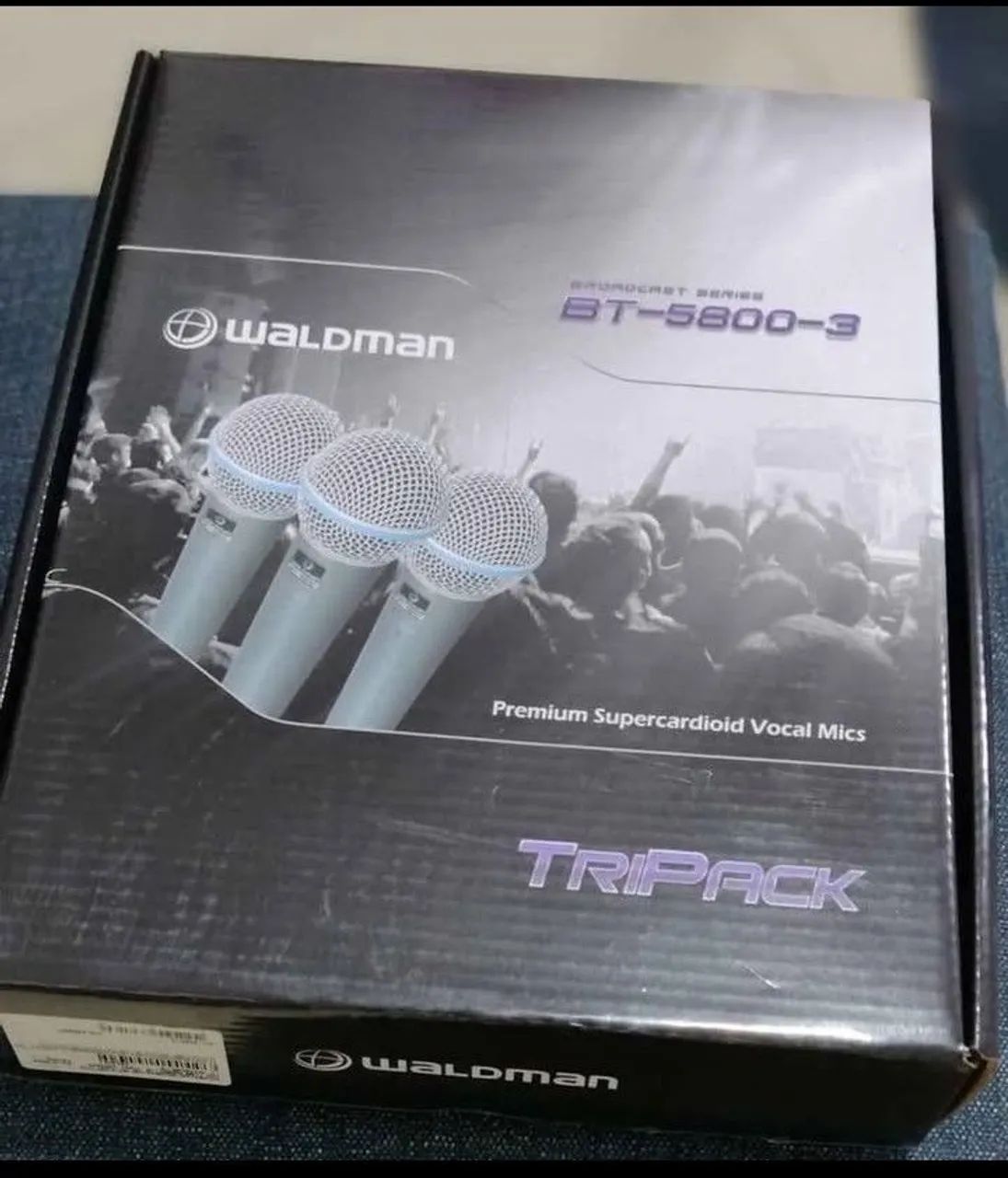 Kit 3 microfones Waldman BT 5800 - Foto 3