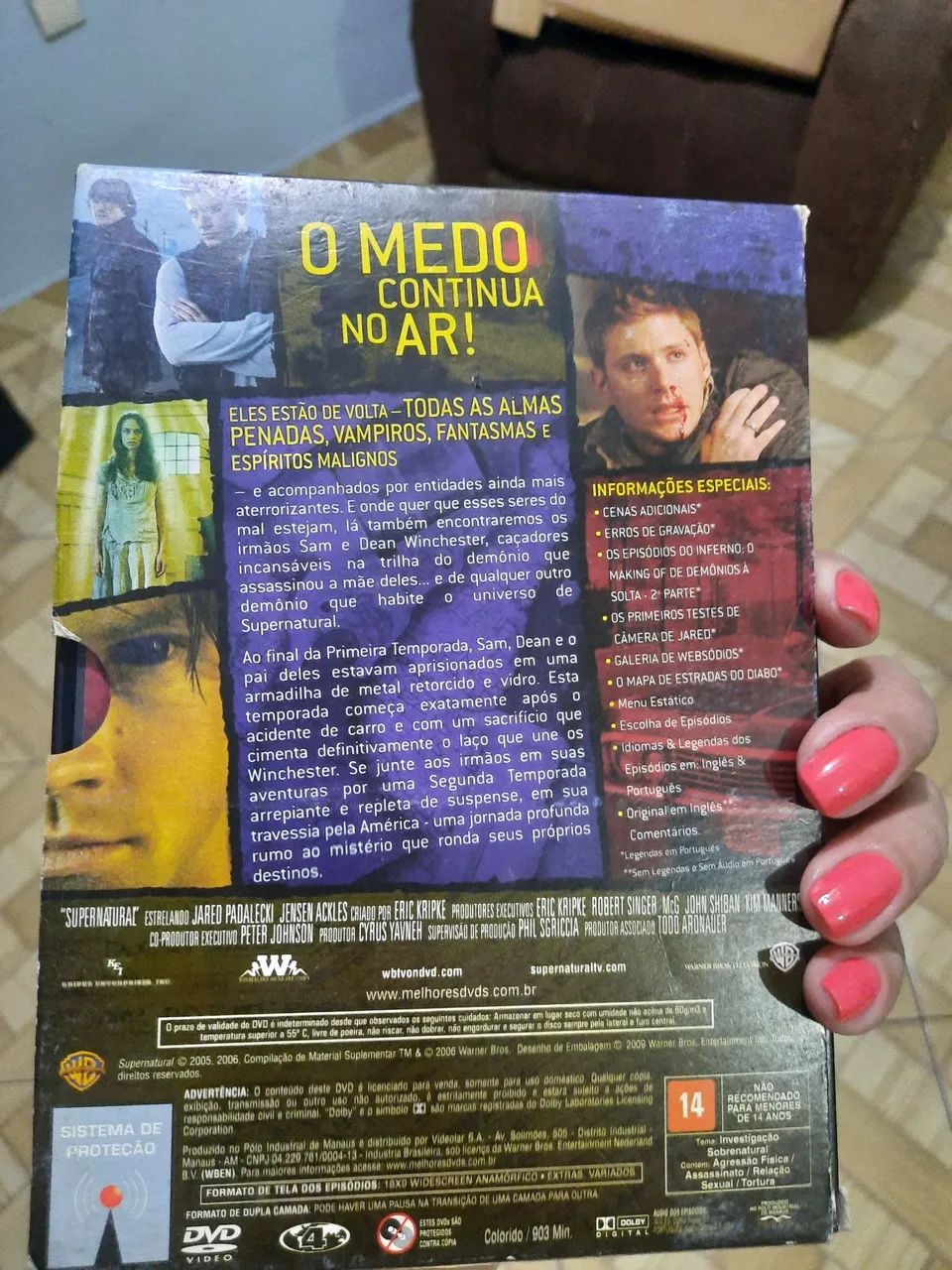 Box DVD Supernatural Temporada 2 completa  - Foto 2
