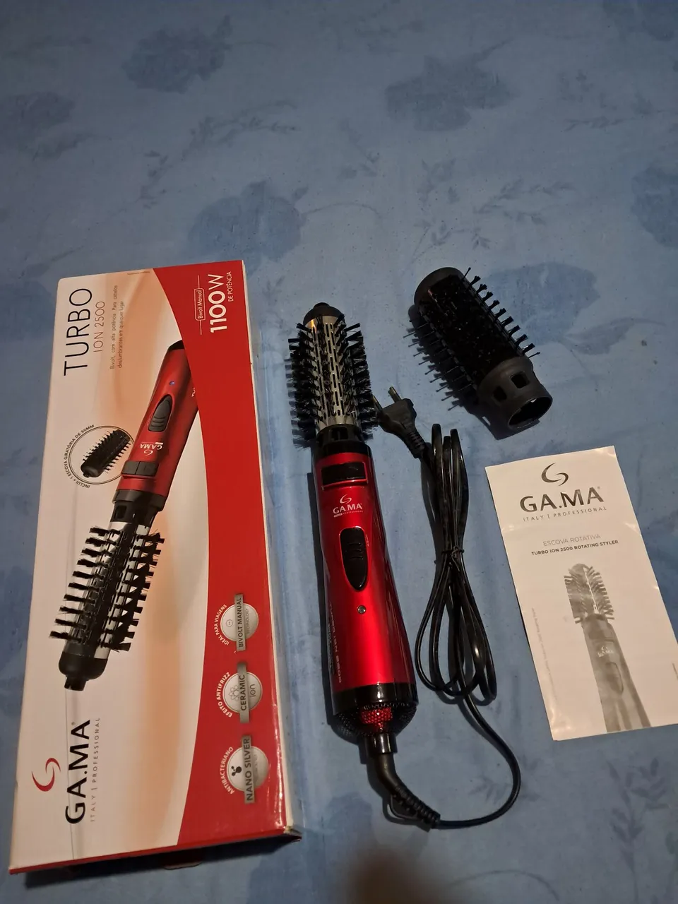 Secador Rotativo Gama Turbo Ion 2500 Bivolt 1100w
