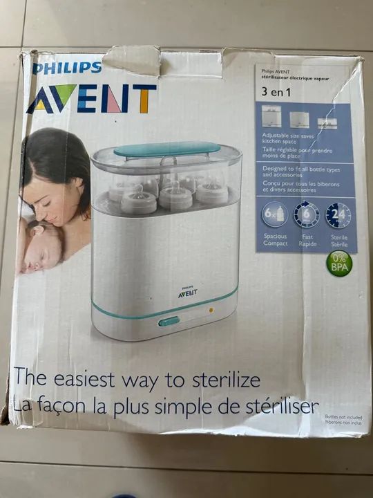 Esterilizador de Mamadeiras Avent Philips - Foto 2