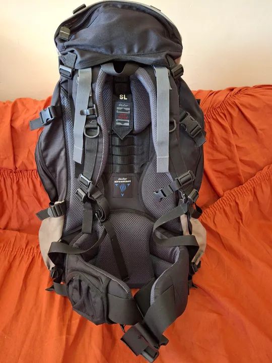 MOCHILA DEUTER AIRCONTACT 60+10 SL + COM CAPA DE CHUVA. - Foto 3
