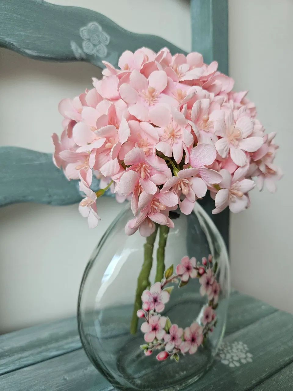 Vaso com Hortênsias  - Foto 2