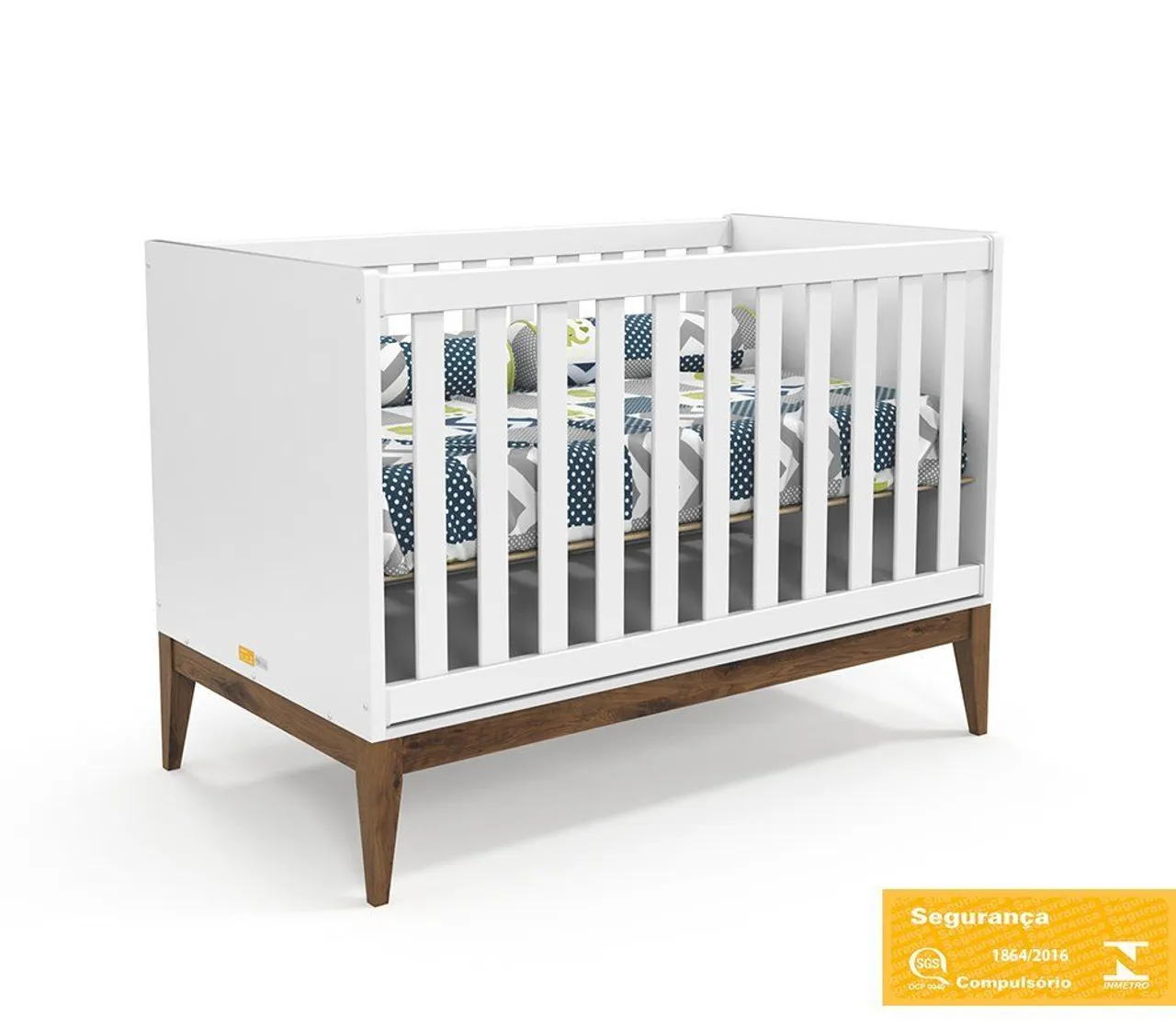 Berço Moderno com Design Elegante