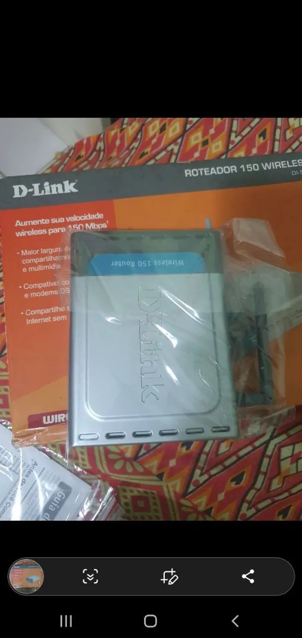 Roteador D-link 524 novo - Foto 2