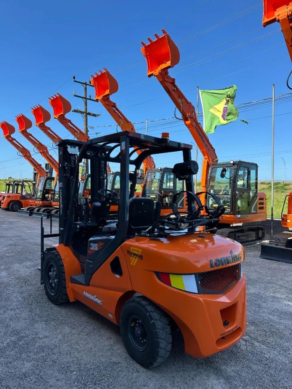 EMPILHADEIRA LONKING | GLP | 3.500KG | TORRE DE 4.8M | A PRONTA ENTREGA - Foto 4