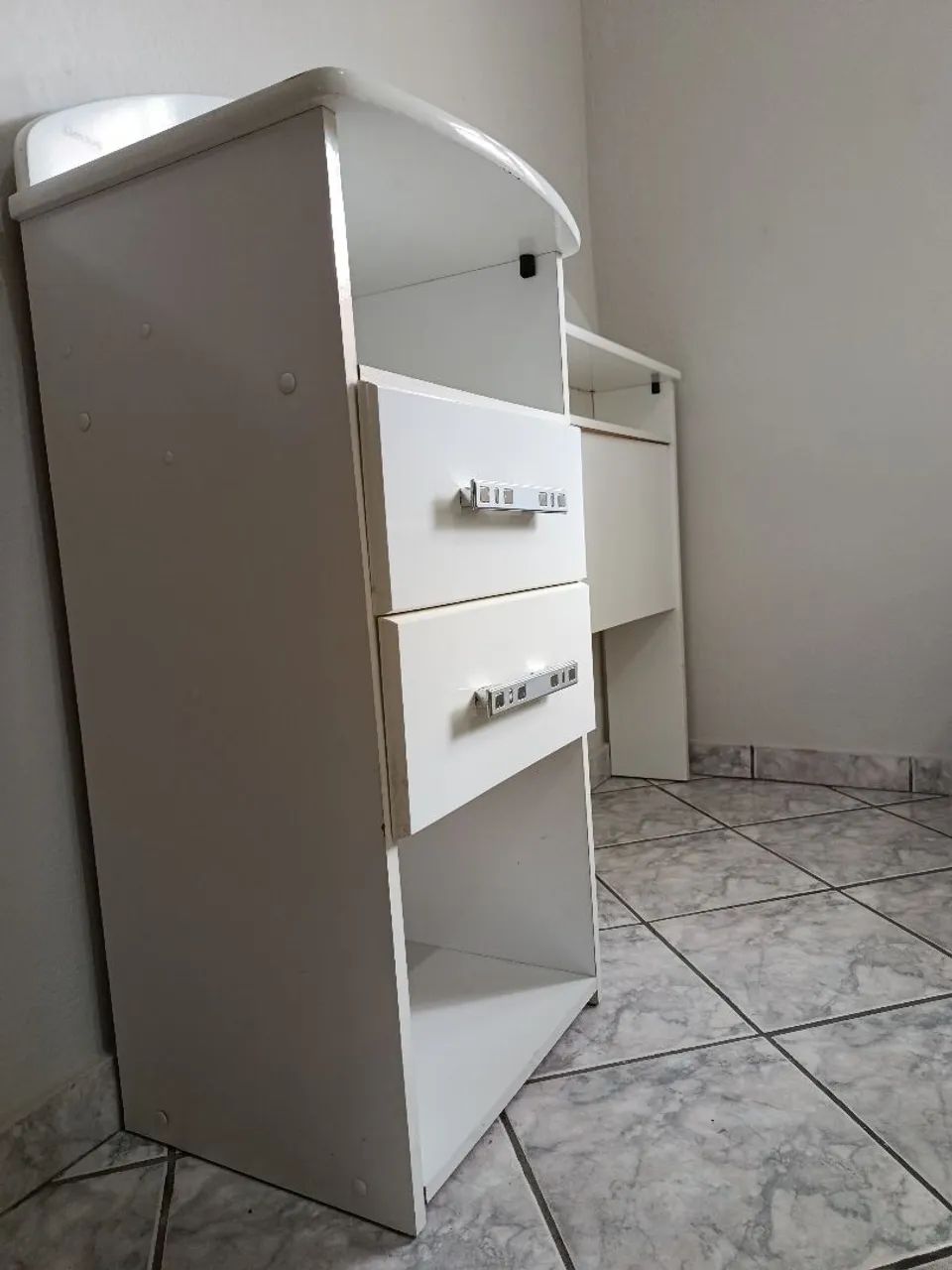 Cabeceira de solteiro com duas gavetas - Foto 3