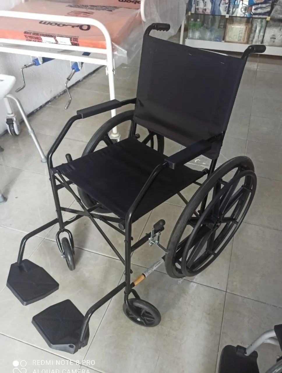Cadeira de Rodas 80KG - Novas Embaladas (Fazemos Entrega + Garantia + Nf) - Foto 2