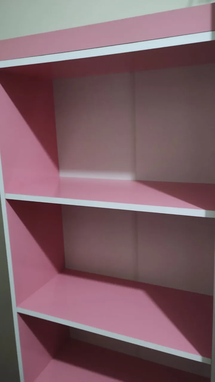 Armário Estante Organizadora Rosa