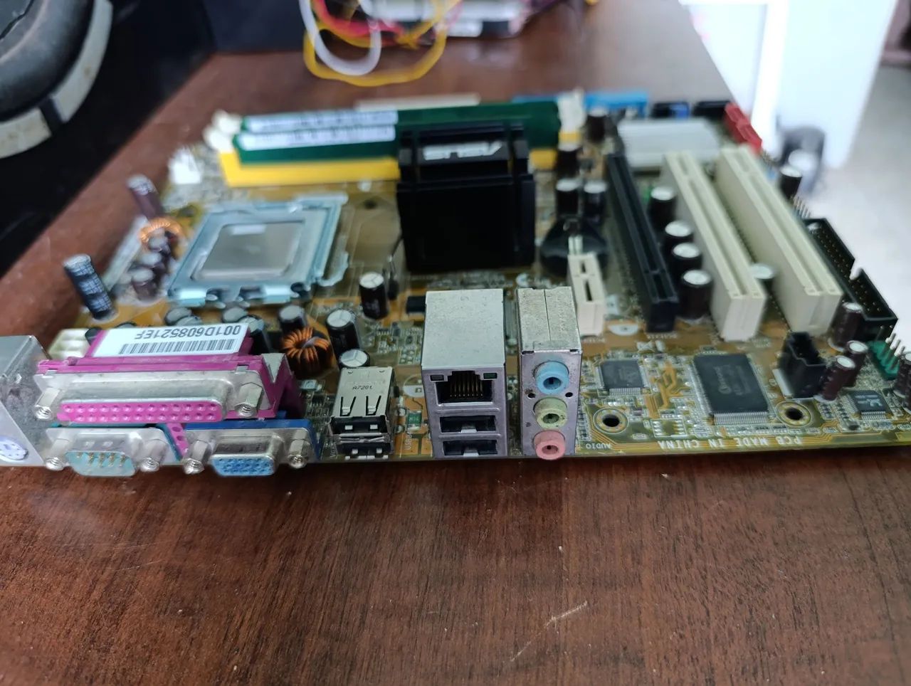 Placa-mãe ASUS P5GC-MX + processador Dual core E2160+2 GB ram - Foto 2