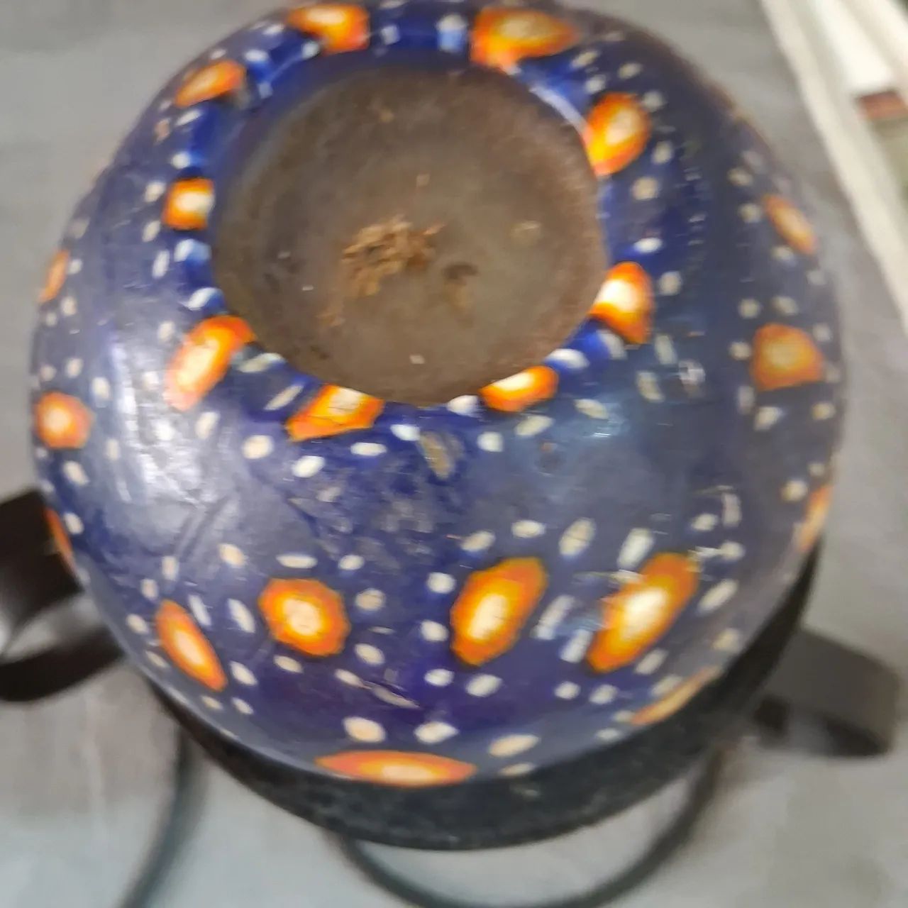 Castiçais   par com velas e ferro - Foto 3