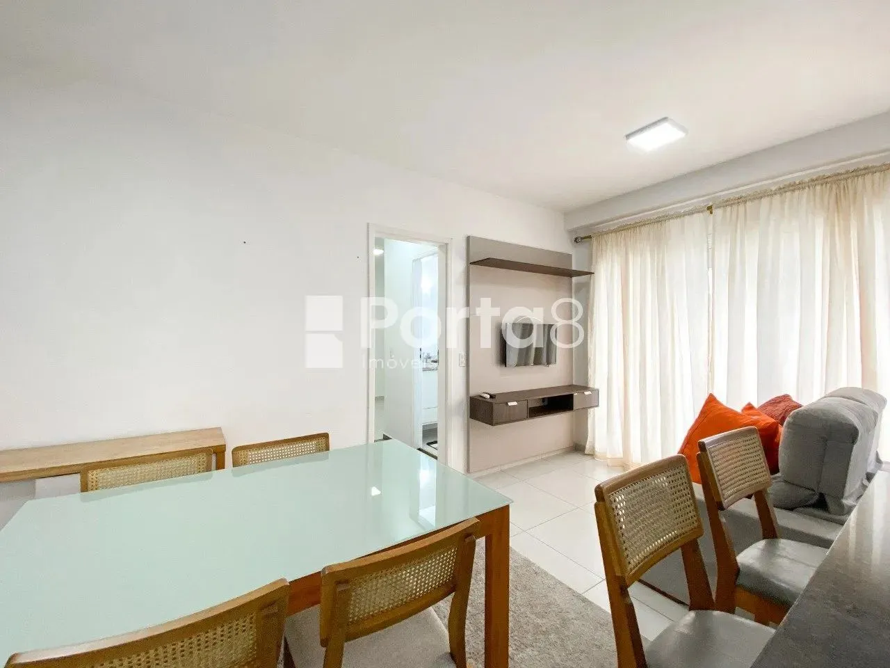 Apartamento mobiliado para locação no Duo JK - Torre Space, Av. Juscelino Kubitschek.