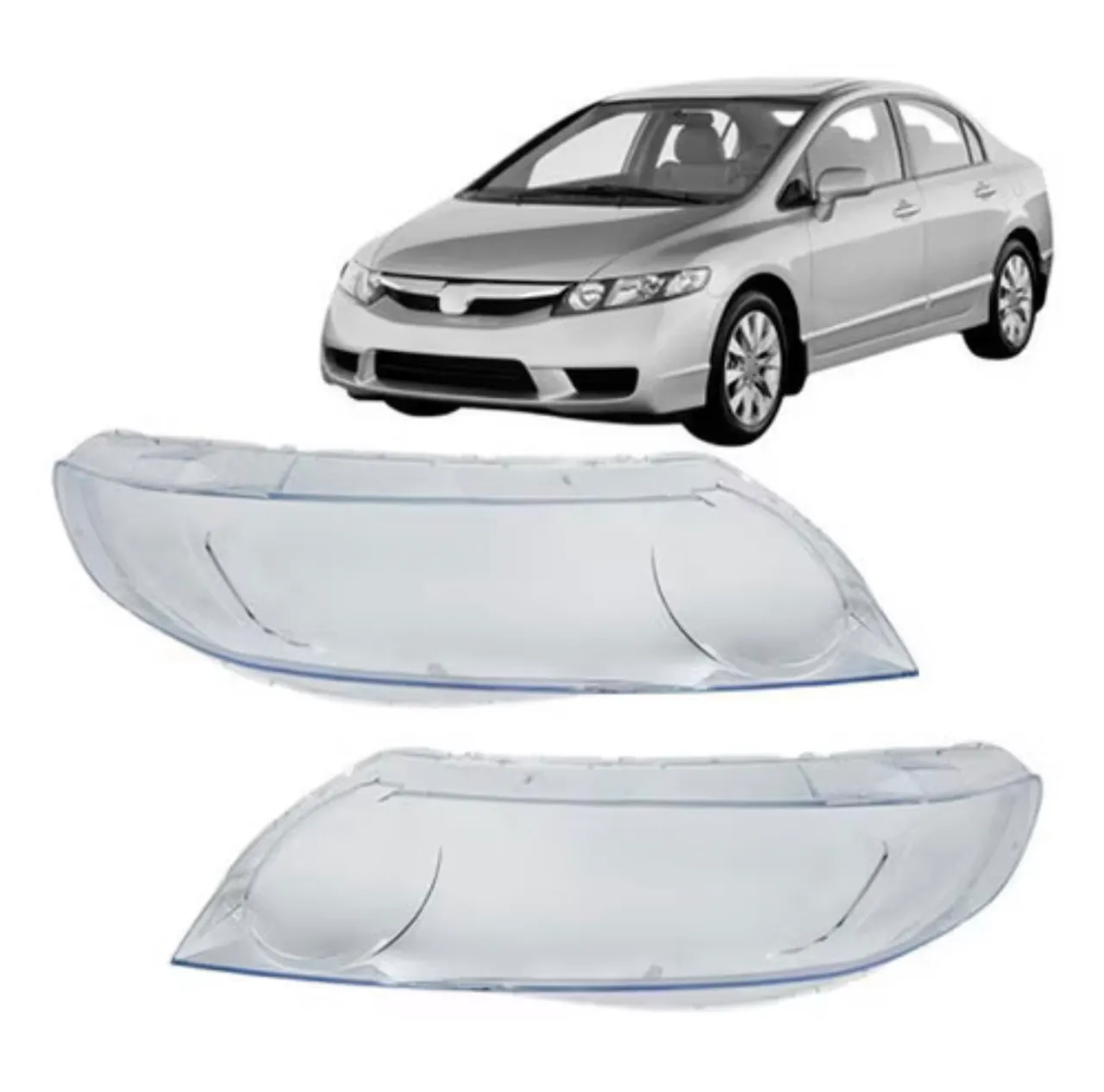 LENTE VISOR FAROL CIVIC