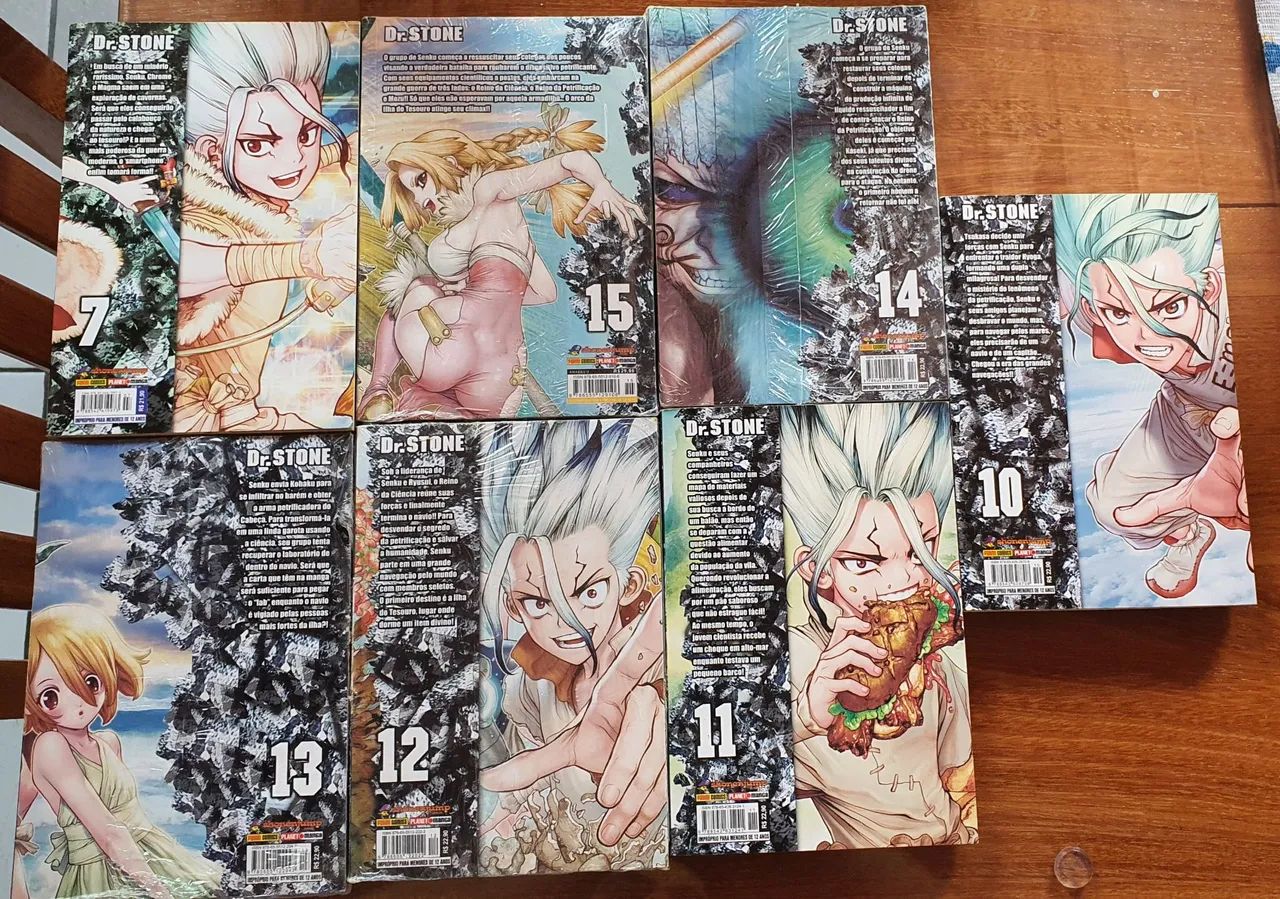 Conjunto mangás Dr. Stone  - Foto 2