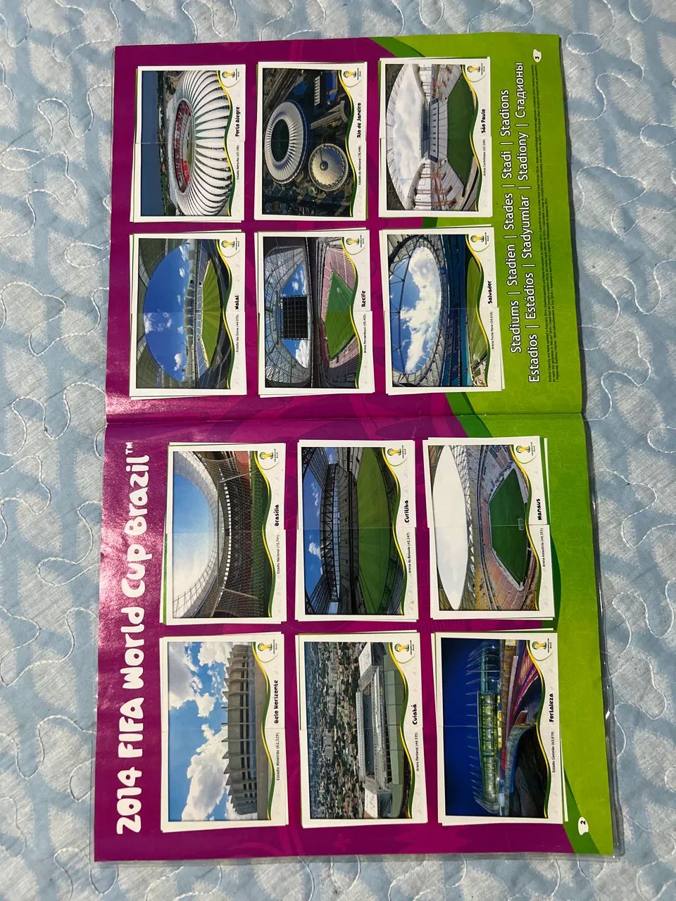Álbum de figurinhas Copa de 2014 completo  - Foto 3
