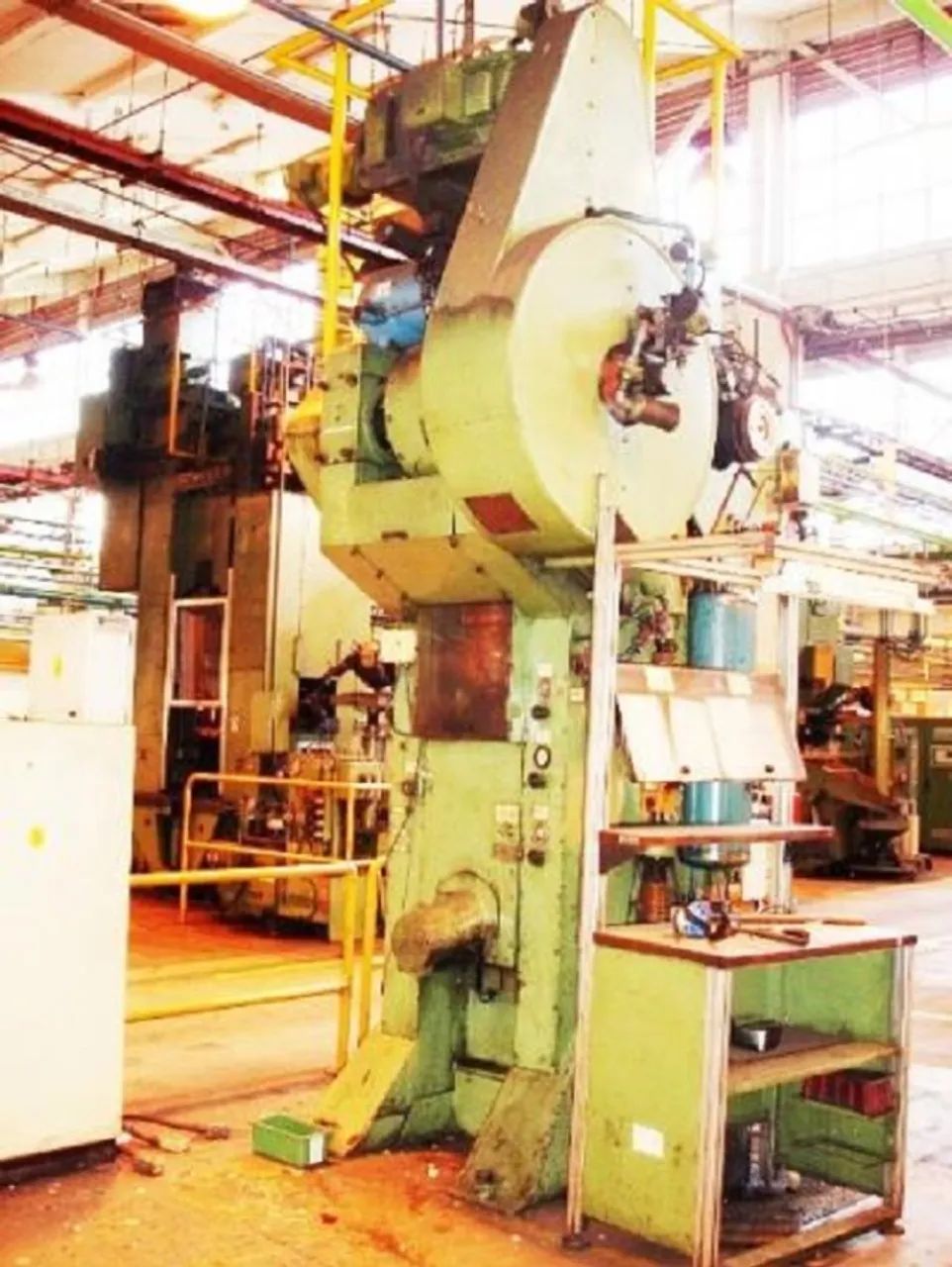 Prensa Excêntrica Freio Fricção, Marca Kierseling capacidade 160 Tf, Tipo H