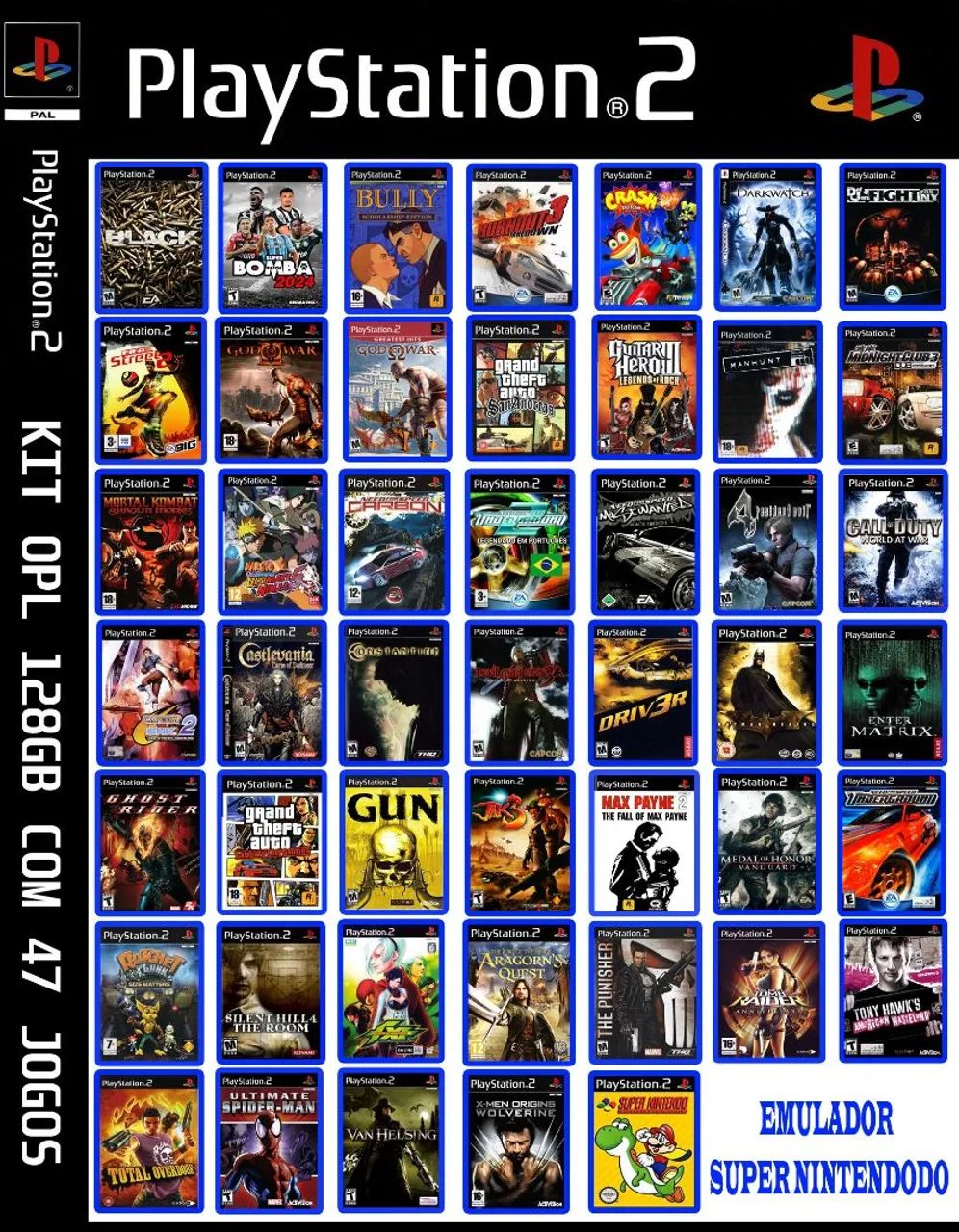 Jogos de ps2