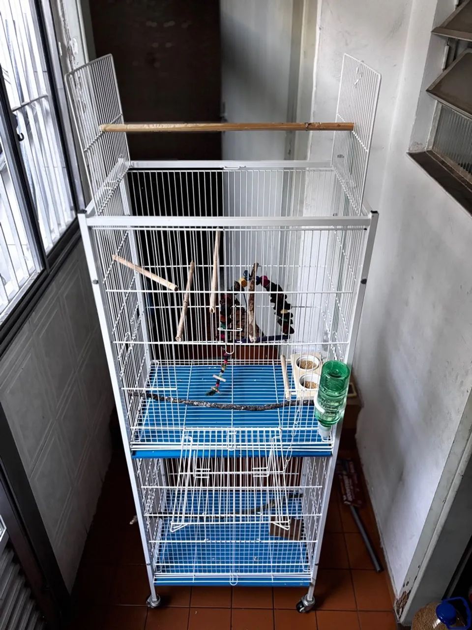 Vendo gaiola 2 andares estilo viveio. - Foto 5