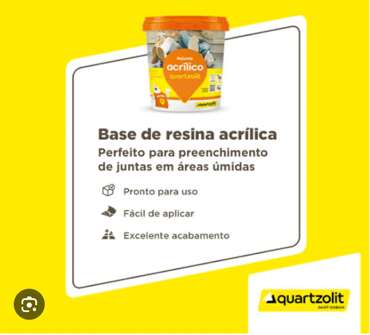 Rejunte Acrílico Quartzolit