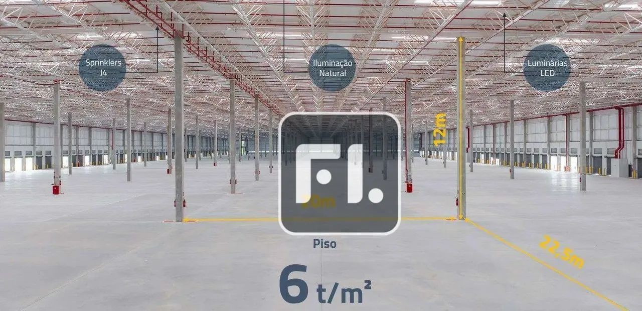 Galpão para alugar, 34482 m² por R$ 999.978,00/mês - TABAI - Nova Santa Rita/RS
