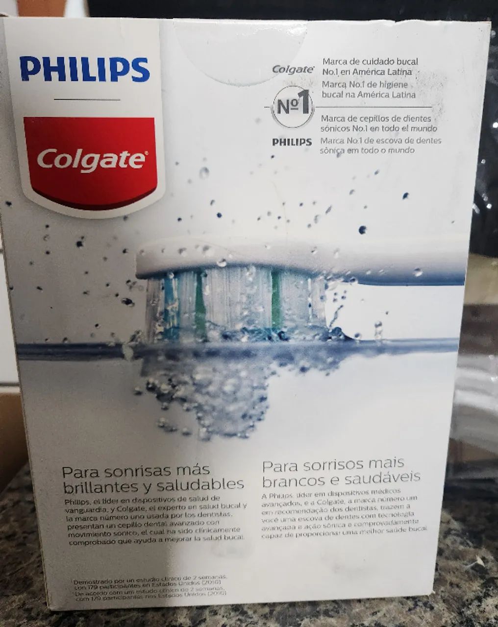  Colgate Philips Sonic Pro 50 - Escova De Dente Elétrica Recarregável Bivolt Com 2 Refis E - Foto 2