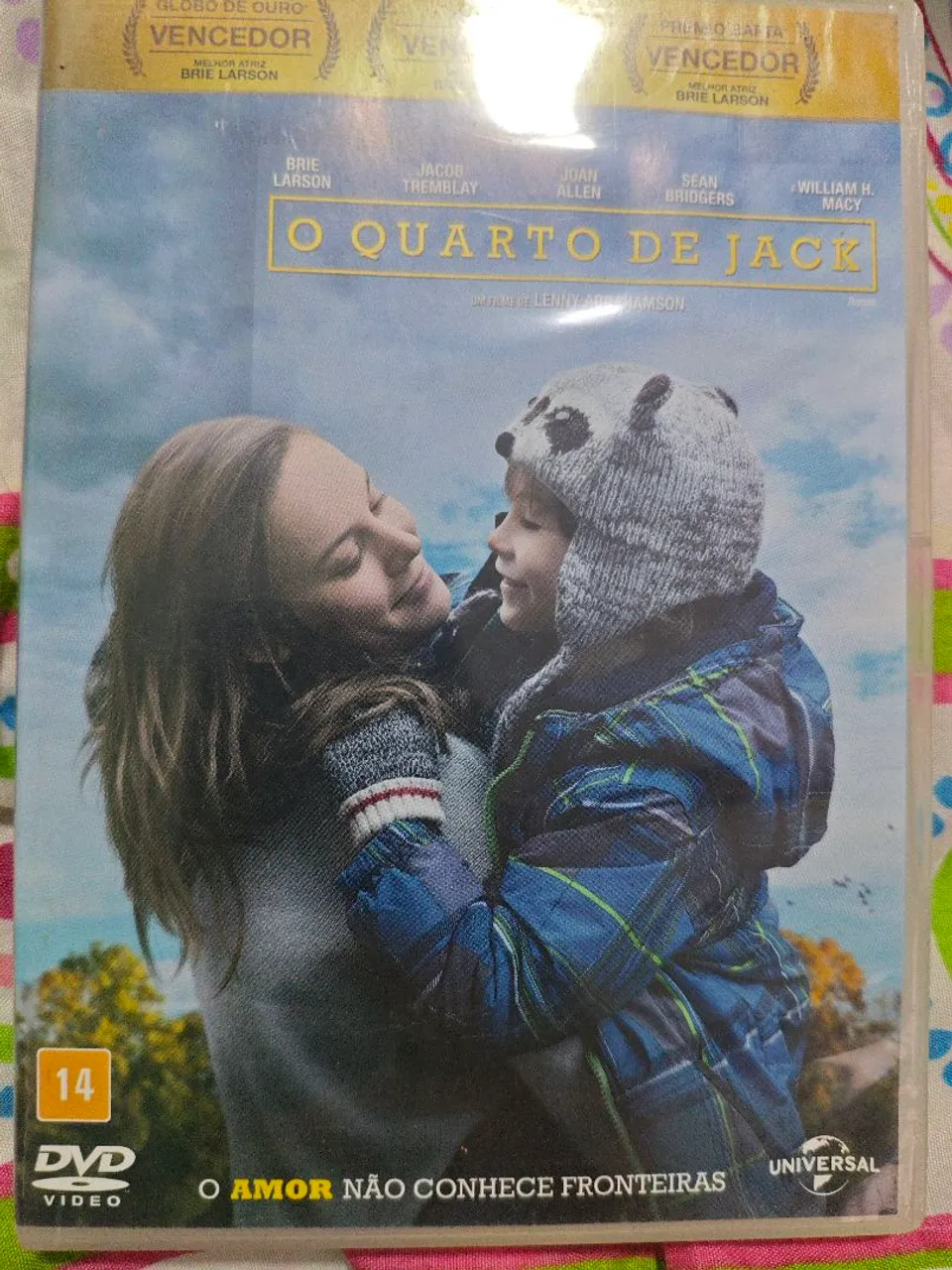 DVD O Quarto de Jack - Brie Larson - Usado