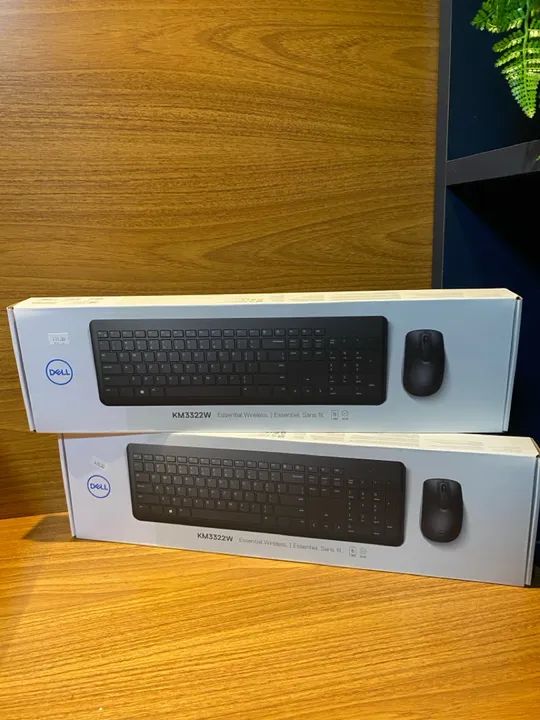 Kit Teclado e Mouse Dell Sem Fio NOVO!