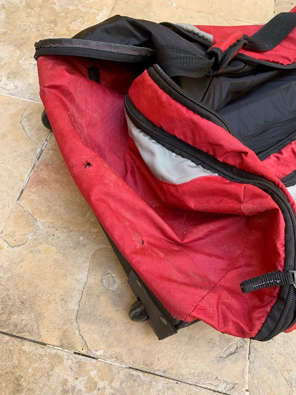 Bolsa de viagem samsonite com rodinhas - Foto 4