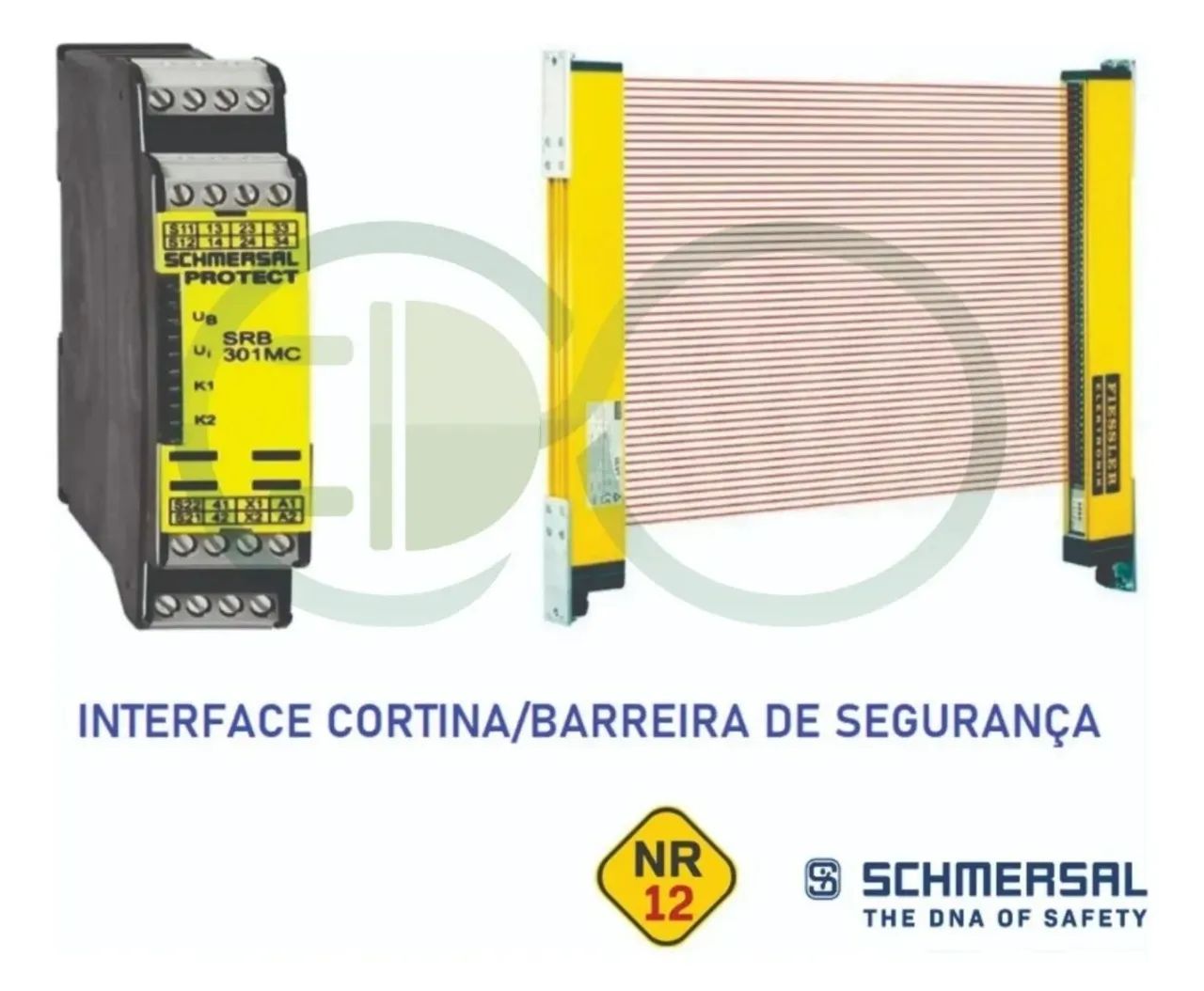 Módulo Relé de Segurança SCHMERSAL SRB 301MC-24V  - Foto 3