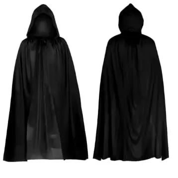 Fantasia de Halloween Pânico Máscara com Capa Cosplay Decoração. - Foto 3