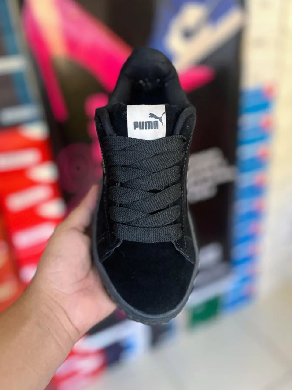 Tênis Puma Feminino Preto  - Foto 5