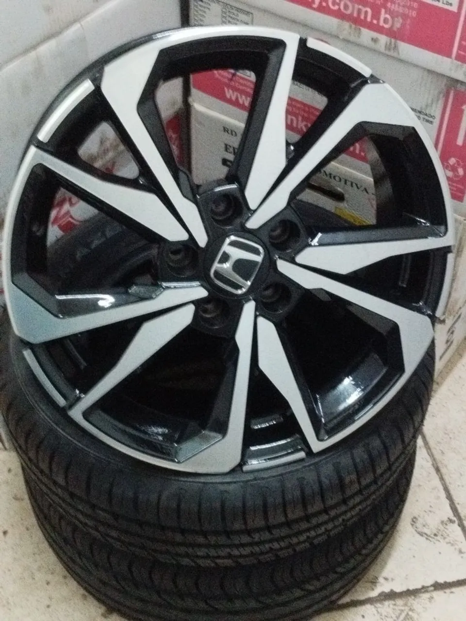 Rodas do Honda Civic aro 17