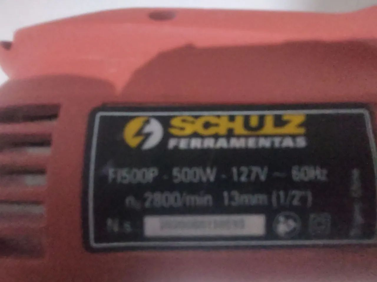 Furadeira Schulz 13mm 500W 127V - Foto 3