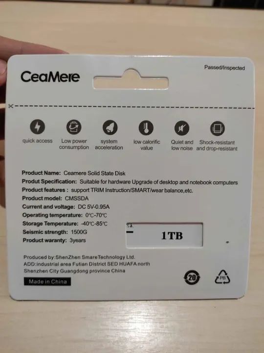 SSD SATA 1tb (Novo) - Anápolis - Foto 3