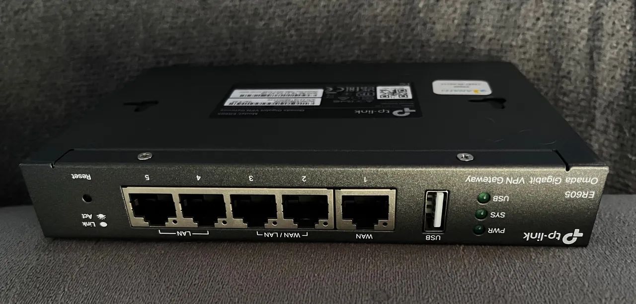 Roteador TP-Link Omada ER605 Gigabit VPN Gateway - Foto 2