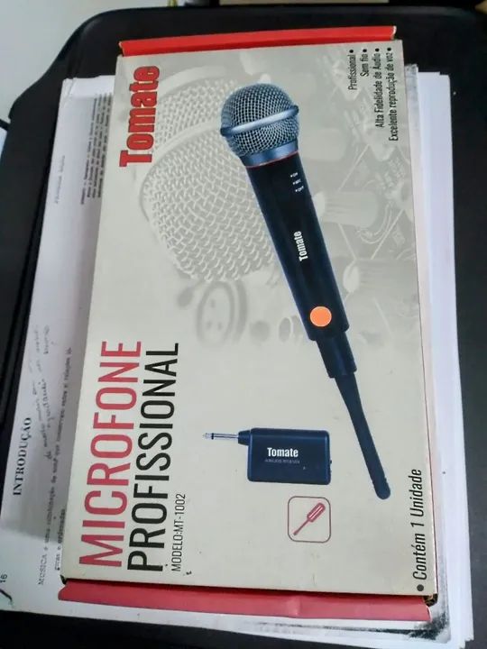 Microfone dinâmico Tomate MT-1002 - Foto 4