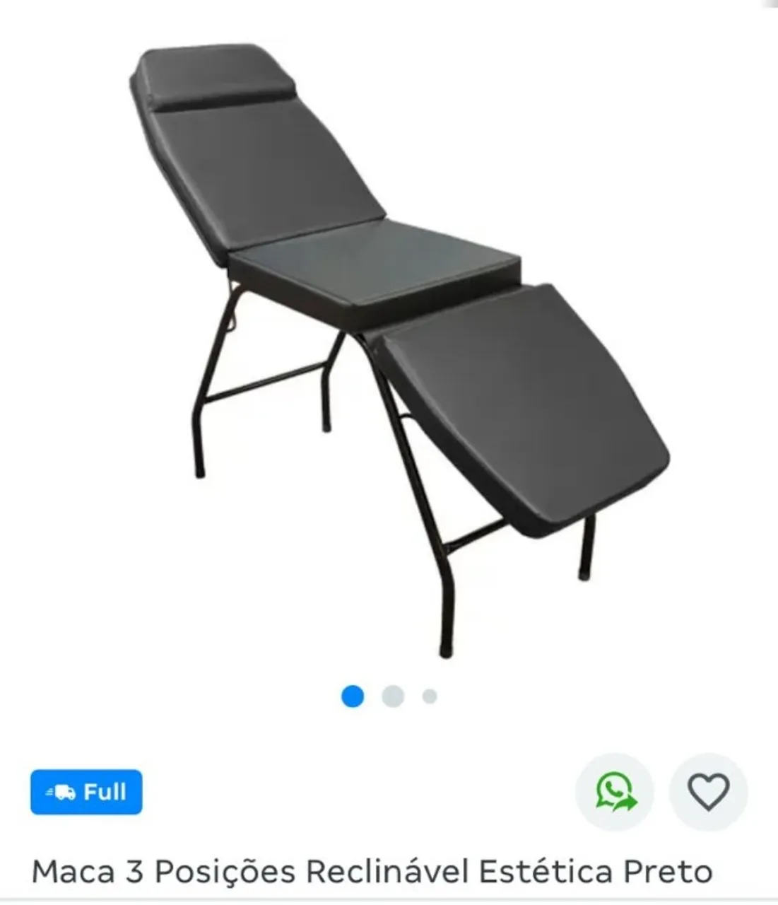 Maca 3 Posiçoes Reclinavel