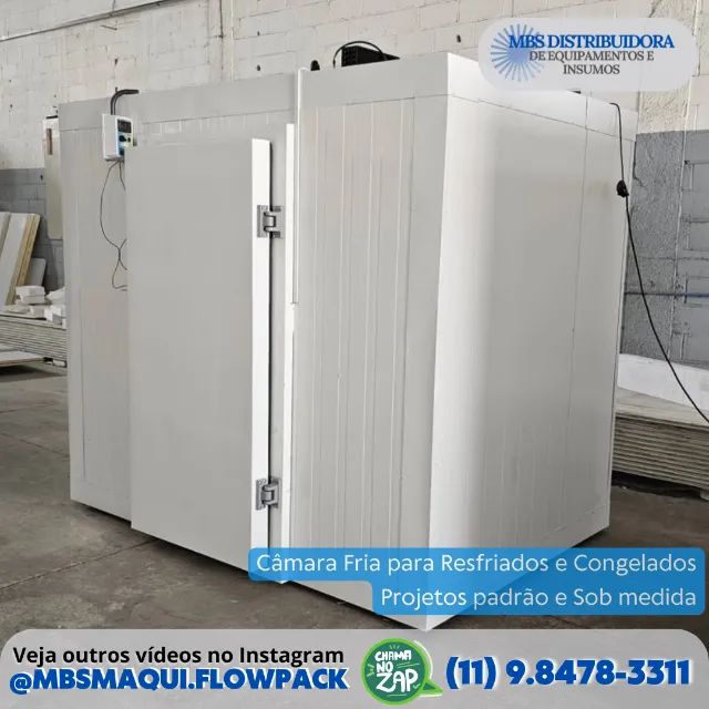 Câmara Fria 2500L Nova