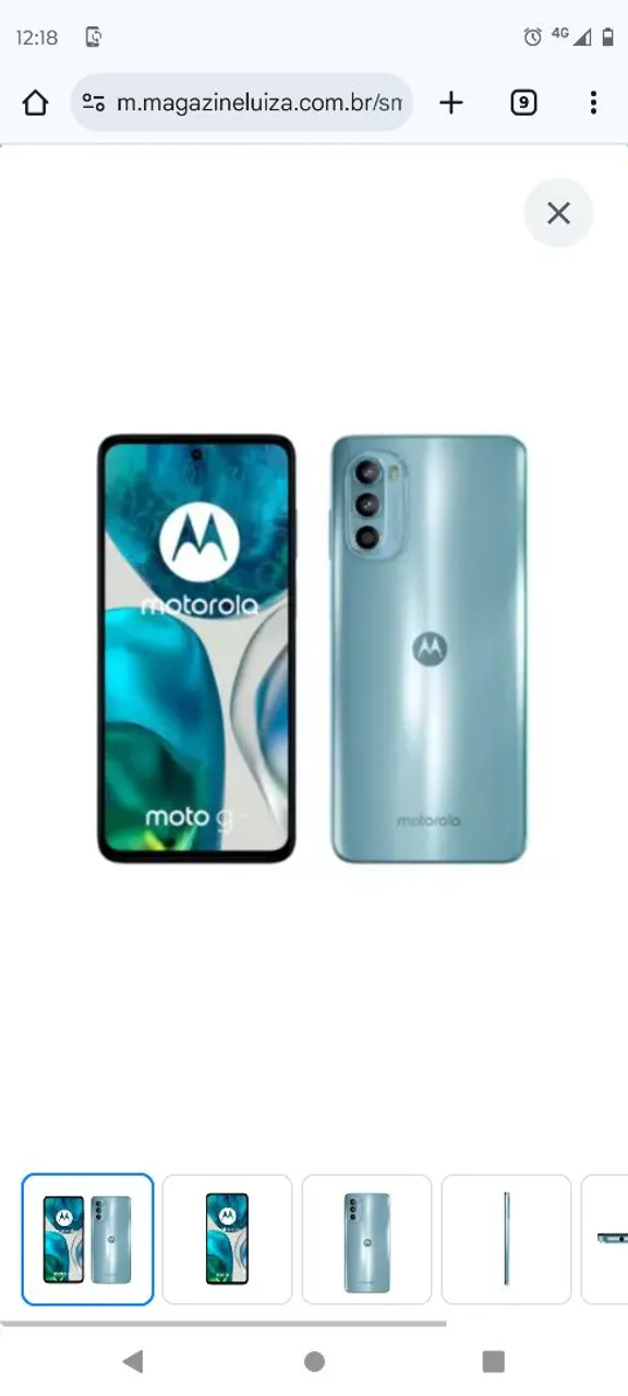 Vendo moto g 52