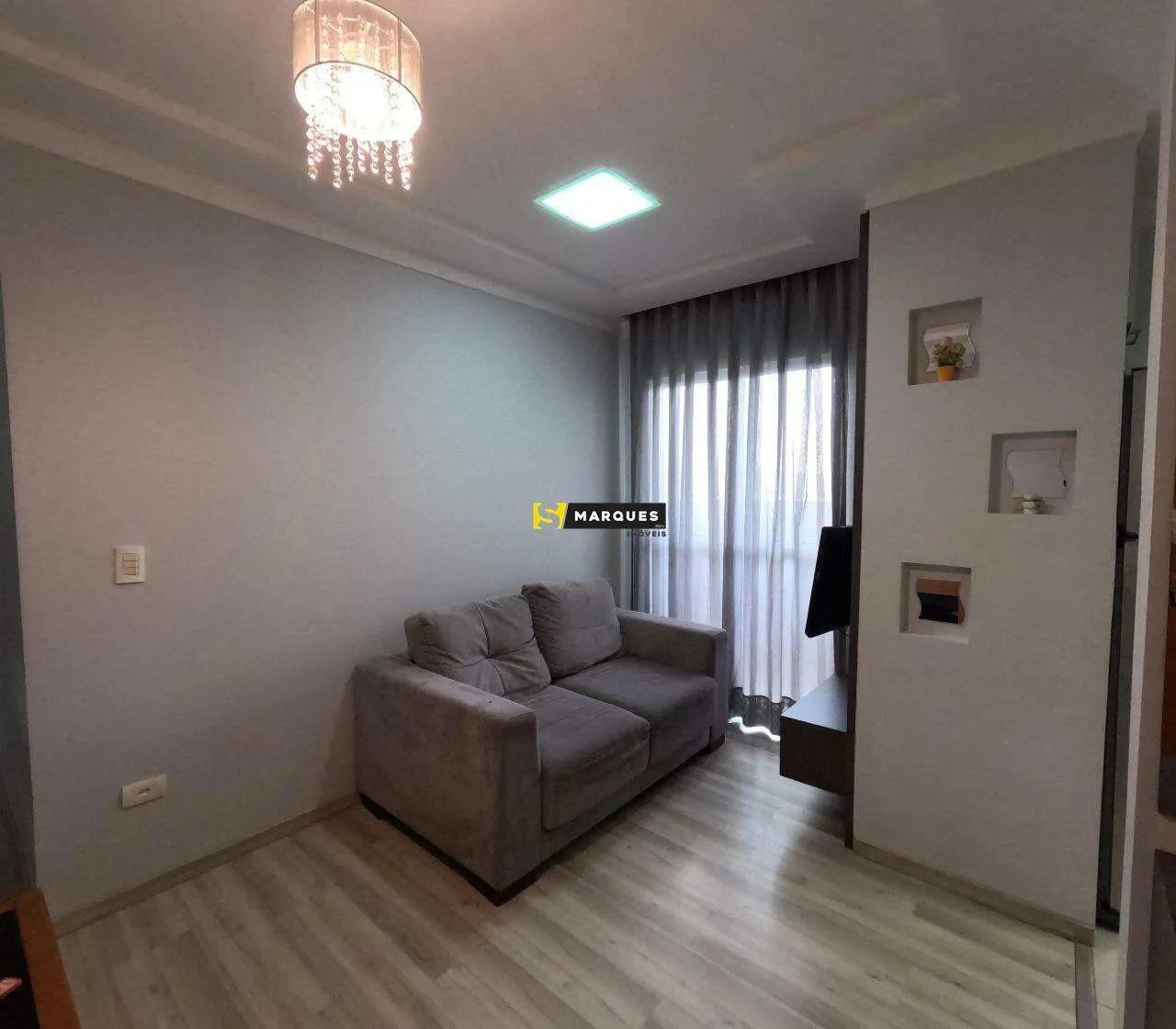 Apartamento mobiliado com 2 dormitórios e 1 vaga de garagem coberta - Anita Garibaldi - Foto 4