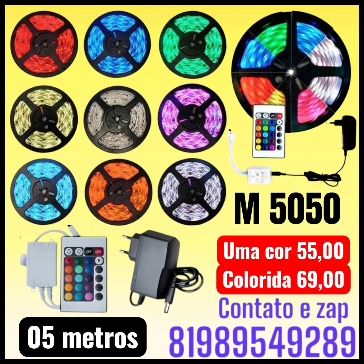 Fita de Led 5050 