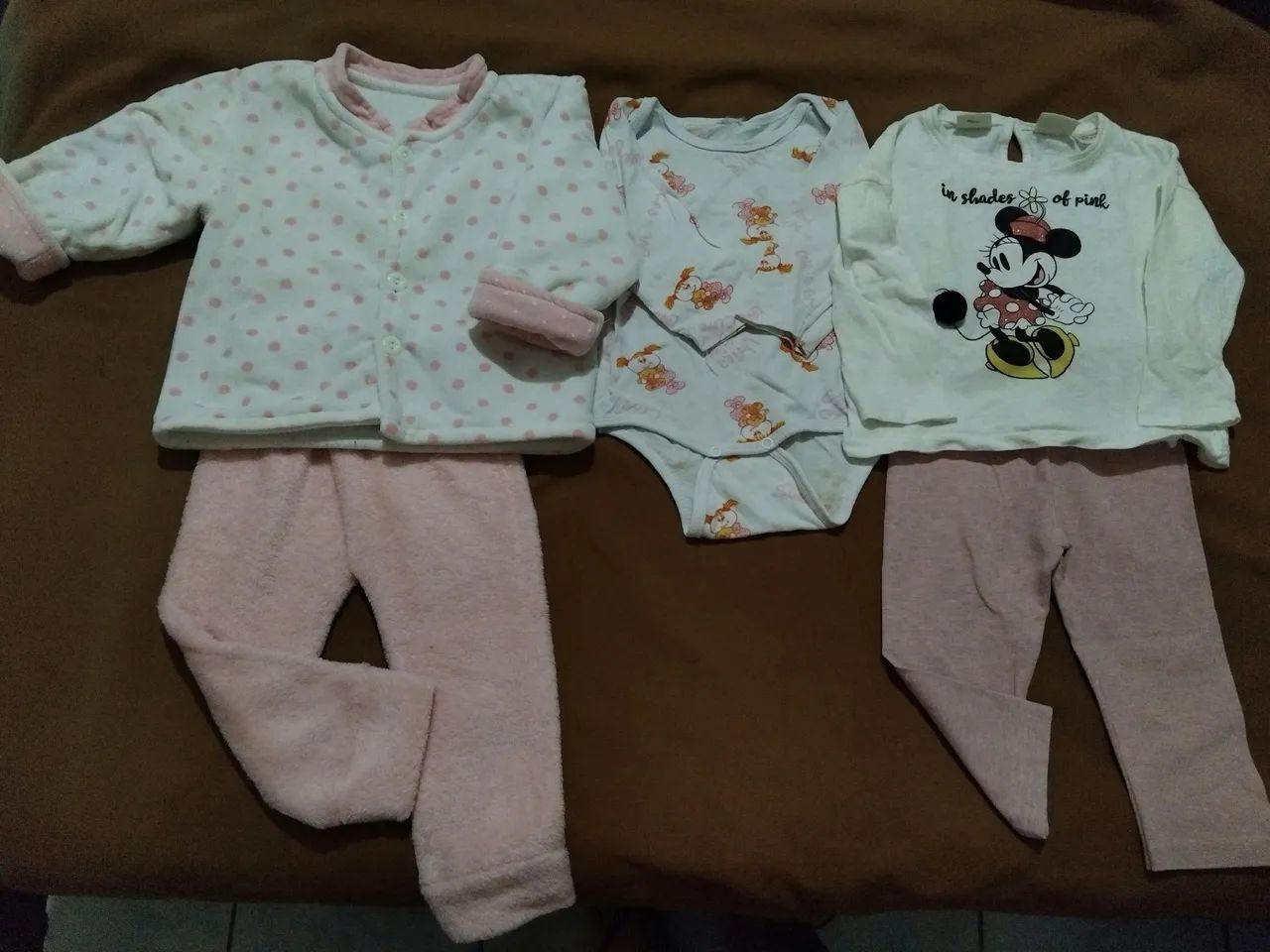 Lote de roupinhas para bebê menina tamanhos 6 a 9 meses  - Foto 5