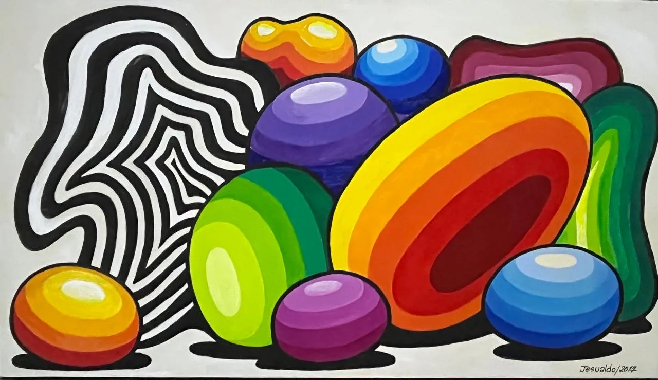 Quadro de pintura Jesualdo