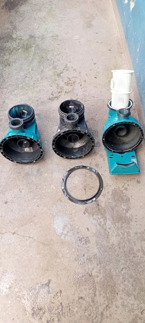 Corpo Plástico da bomba com Pré-Filtro Sodramar Bm Bmc 200  3 unidades  Usados Estado ok