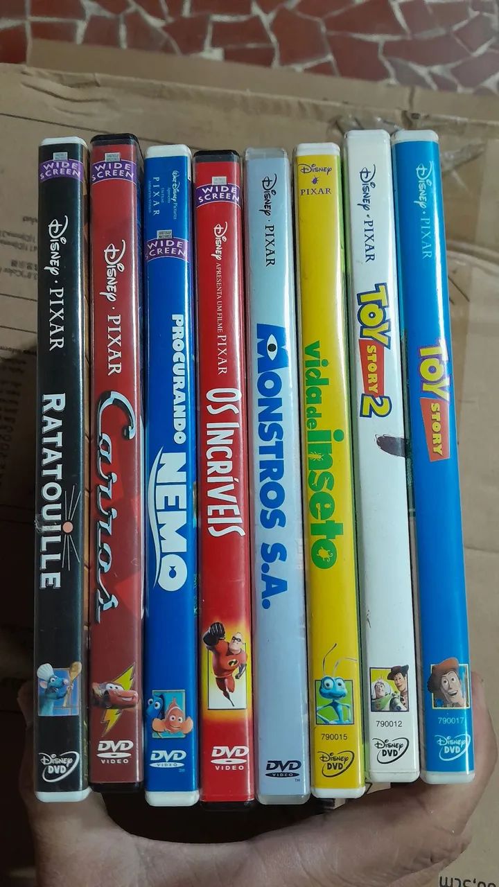 Dvd raros pixar