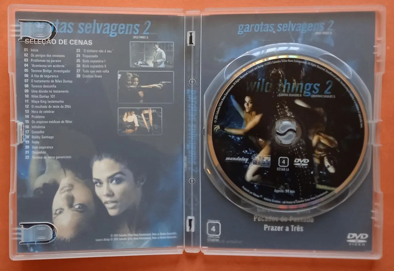 Dvd Coleção Garotas Selvagens - 1, 2, 3 e 4 - Foto 4