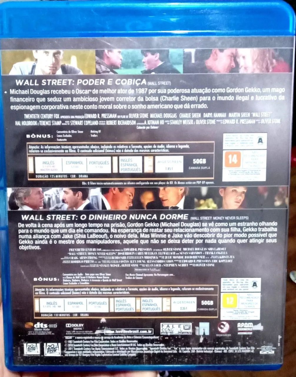 Wall Street - Coleção Blu-Ray - Oliver Stone - Foto 4