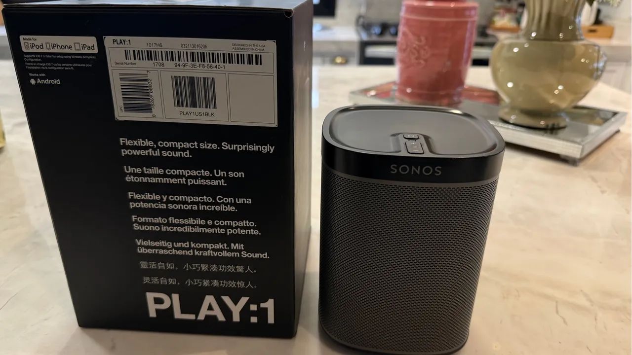 Caixa de Som Sonos play 1  - Foto 5